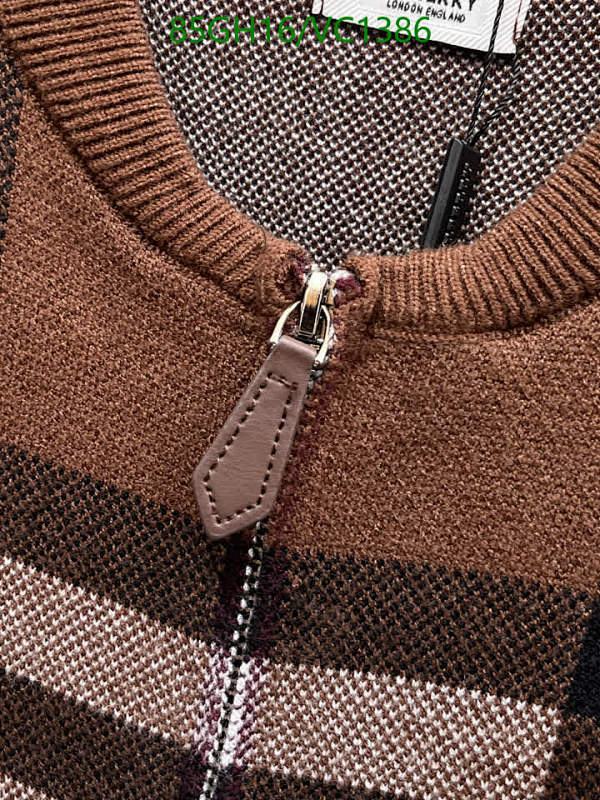 Burberry-Clothing Code: VC1386 $: 85USD