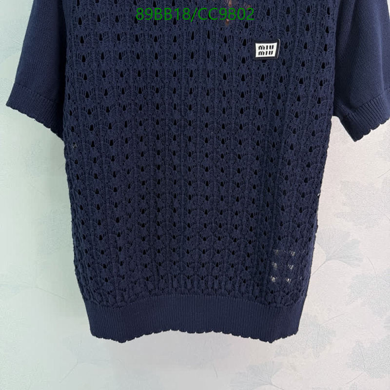 Miu Miu-Clothing Code: CC9802 $: 89USD