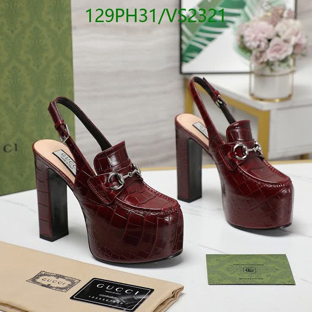 Gucci-Women Shoes Code: VS2321 $: 129USD