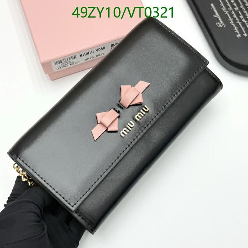 Miu Miu-Wallet-4A Quality Code: VT0321 $: 49USD