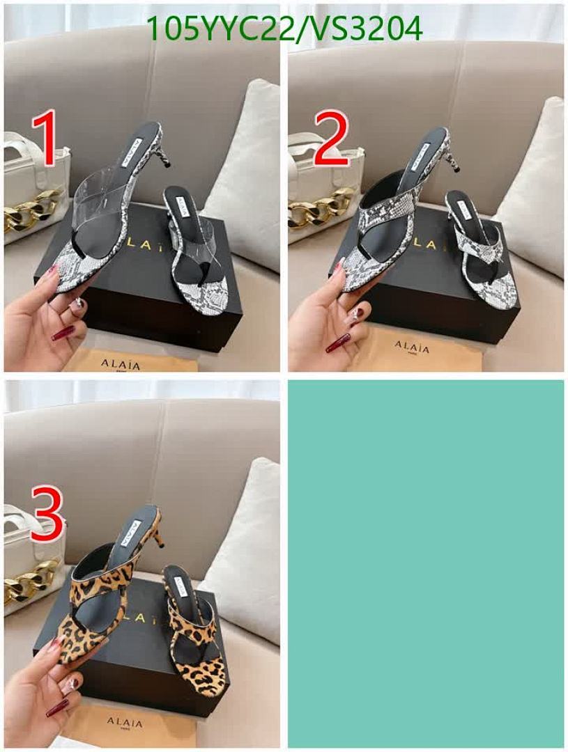 Alaia-Women Shoes Code: VS3204 $: 105USD