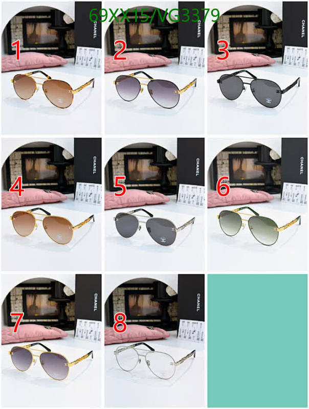 Chanel-Glasses Code: VG3379 $: 69USD