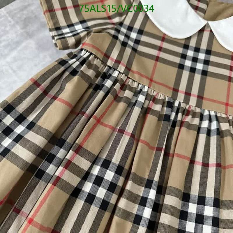 Burberry-Kids Clothing Code: VC0034 $: 75USD