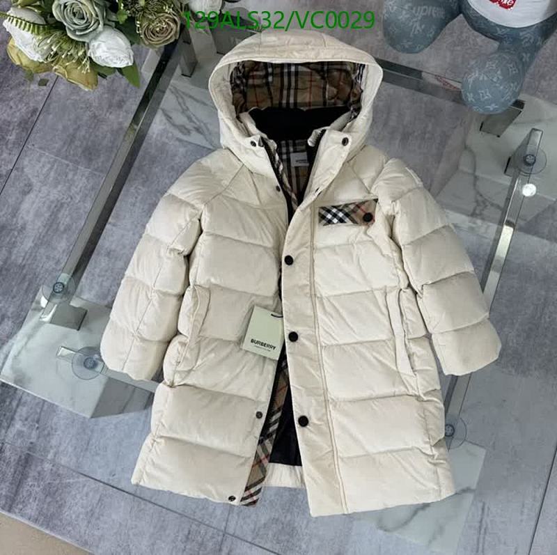Burberry-Kids Clothing Code: VC0029 $: 129USD