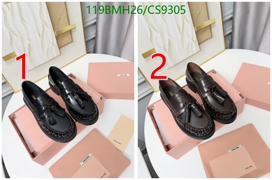 Miu Miu-Women Shoes Code: CS9305 $: 119USD