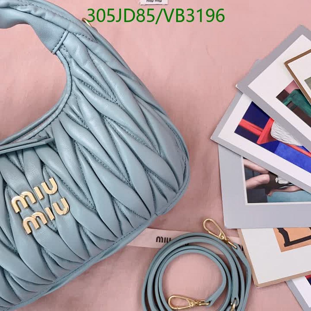 Miu Miu-Bag-Mirror Quality Code: VB3196 $: 305USD