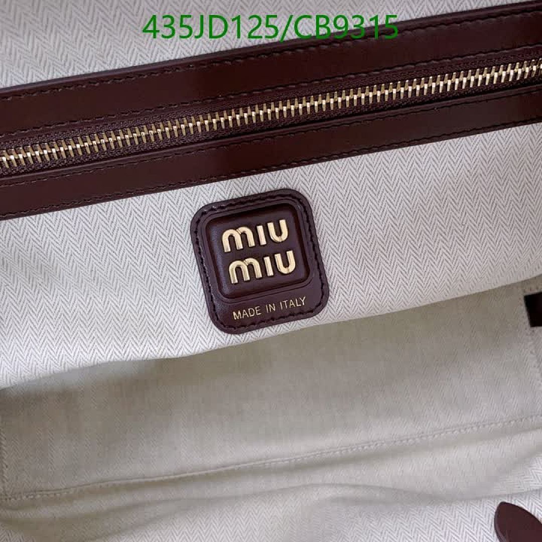 Miu Miu-Bag-Mirror Quality Code: CB9315 $: 435USD