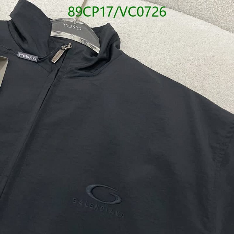 Balenciaga-Clothing Code: VC0726 $: 89USD