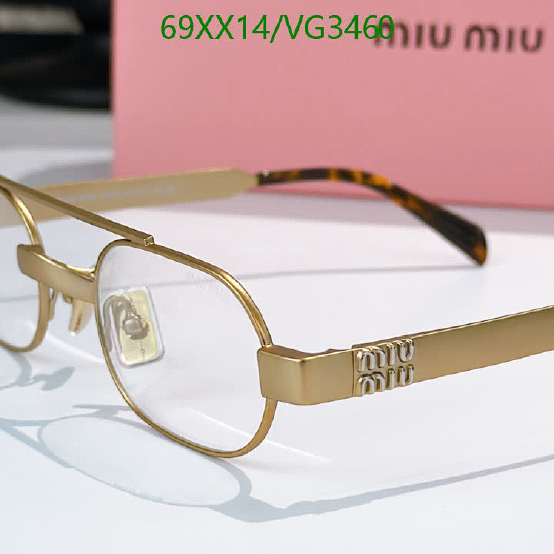 Miu Miu-Glasses Code: VG3460 $: 69USD