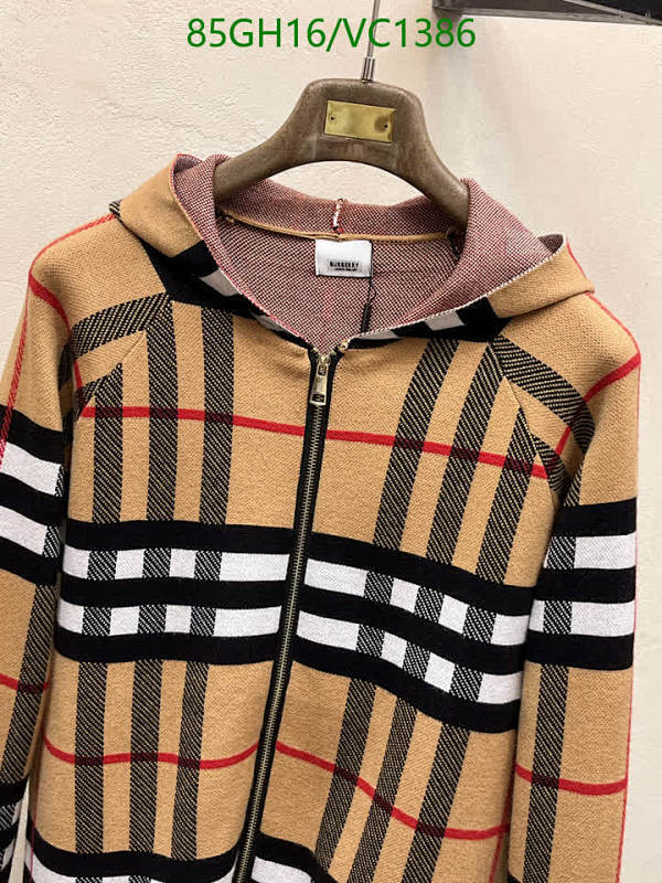 Burberry-Clothing Code: VC1386 $: 85USD