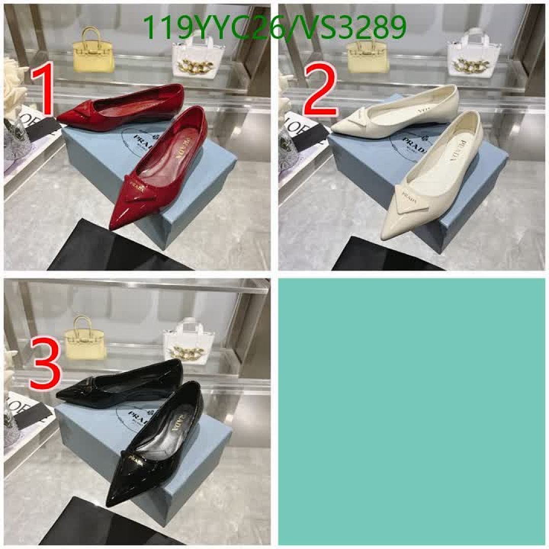 Prada-Women Shoes Code: VS3289 $: 119USD