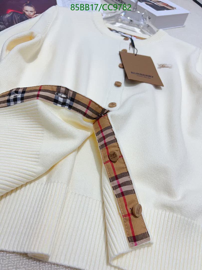 Burberry-Clothing Code: CC9782 $: 85USD