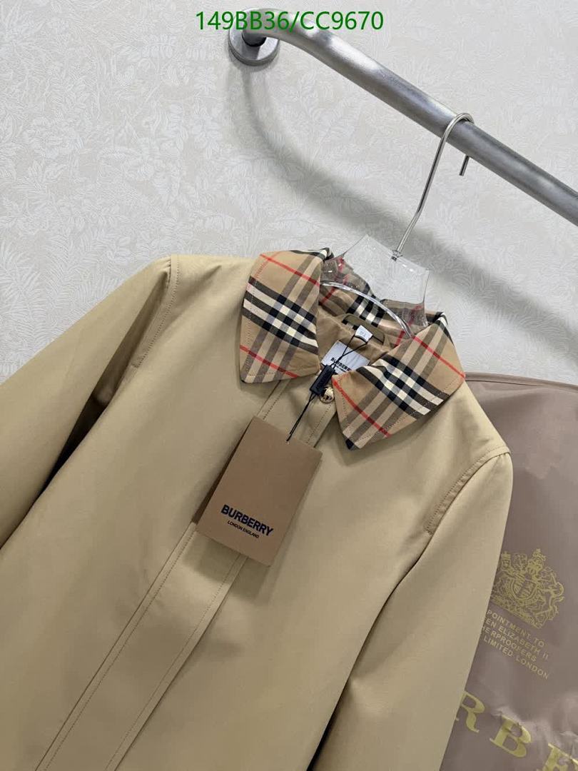 Burberry-Clothing Code: CC9670 $: 149USD