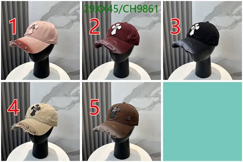 Chrome Hearts-Cap(Hat) Code: CH9861 $: 29USD