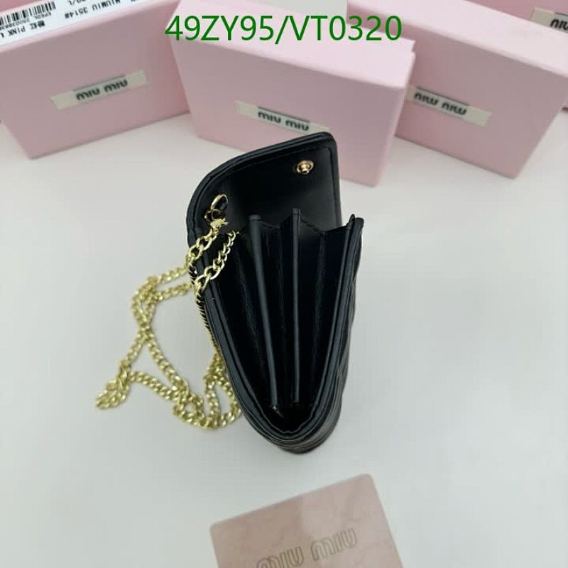 Miu Miu-Wallet-4A Quality Code: VT0320 $: 49USD