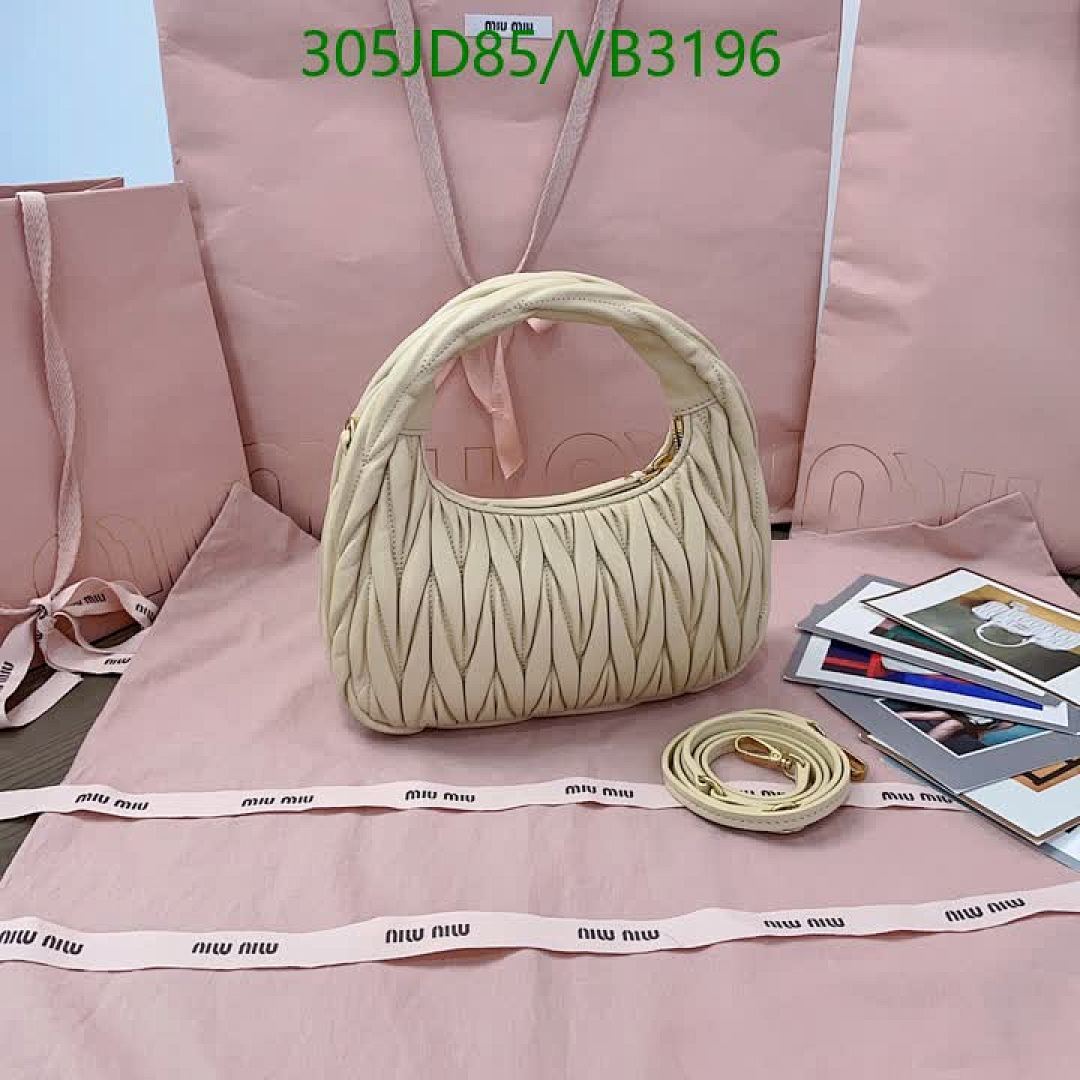 Miu Miu-Bag-Mirror Quality Code: VB3196 $: 305USD