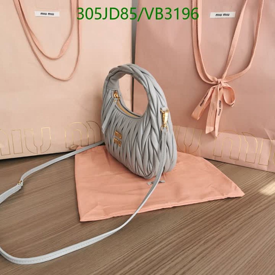 Miu Miu-Bag-Mirror Quality Code: VB3196 $: 305USD