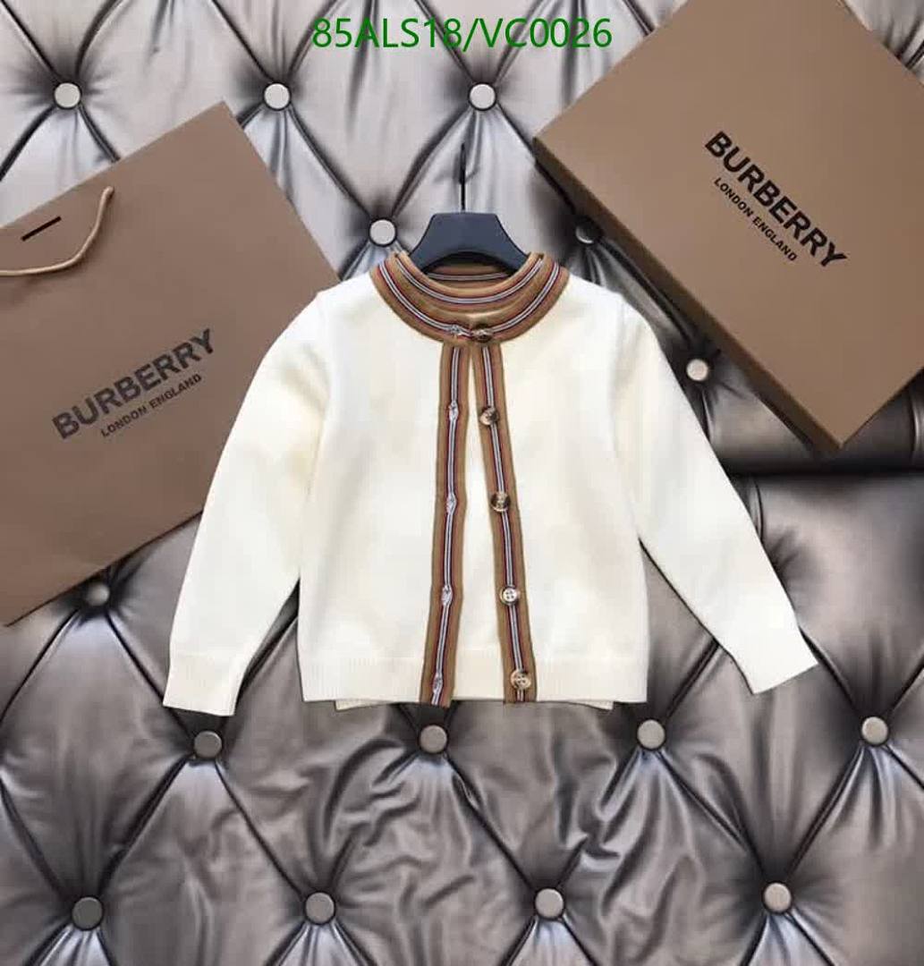 Burberry-Kids Clothing Code: VC0026 $: 85USD