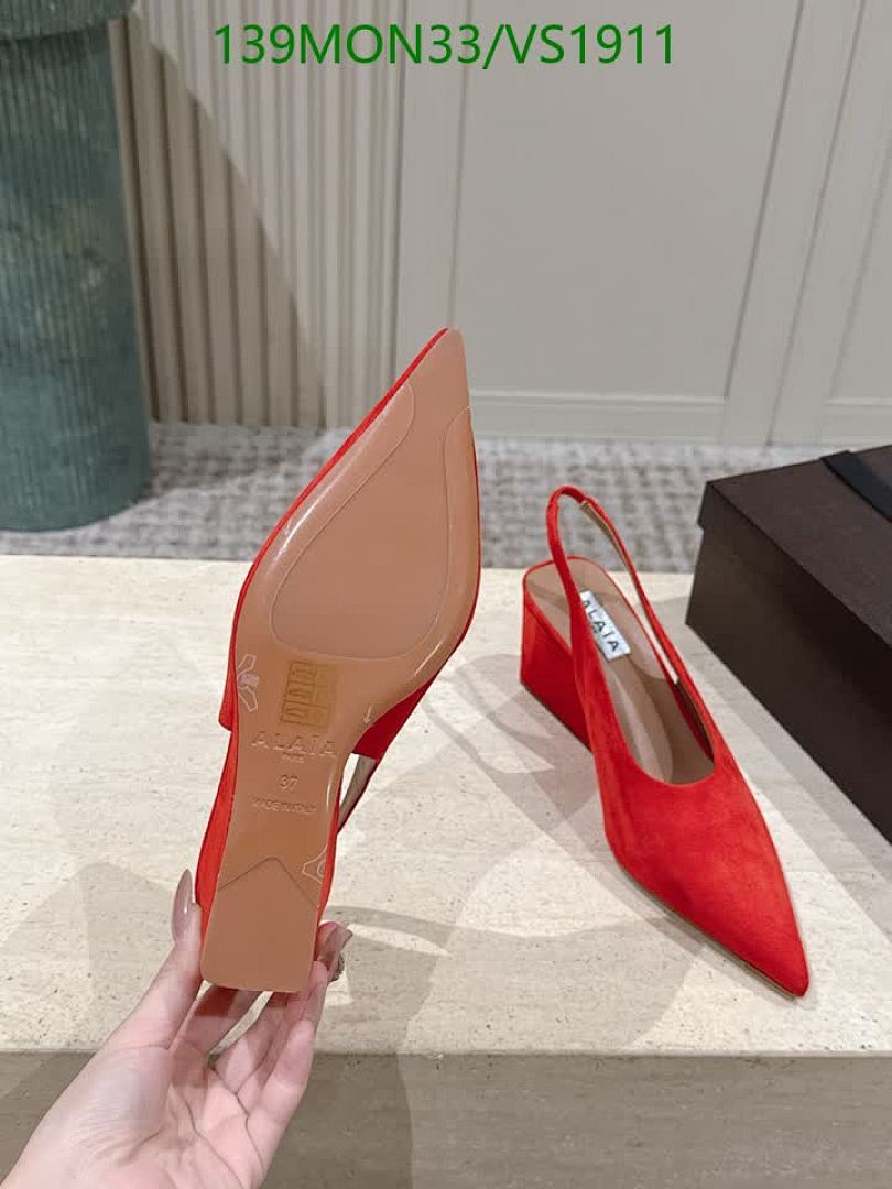 Alaia-Women Shoes Code: VS1911 $: 139USD