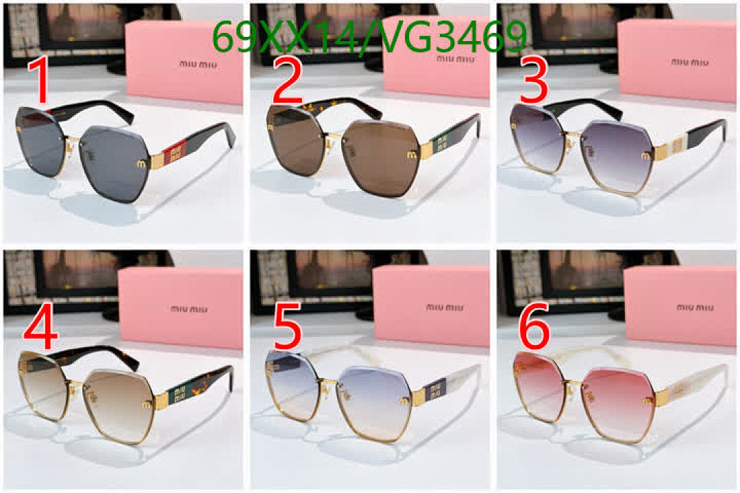 Miu Miu-Glasses Code: VG3469 $: 69USD