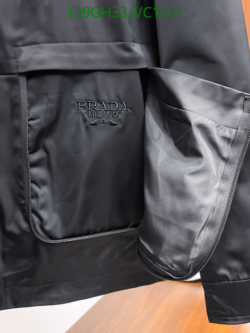 Prada-Clothing Code: VC1751 $: 139USD
