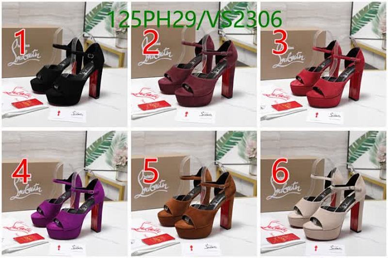 Christian Louboutin-Women Shoes Code: VS2306 $: 125USD