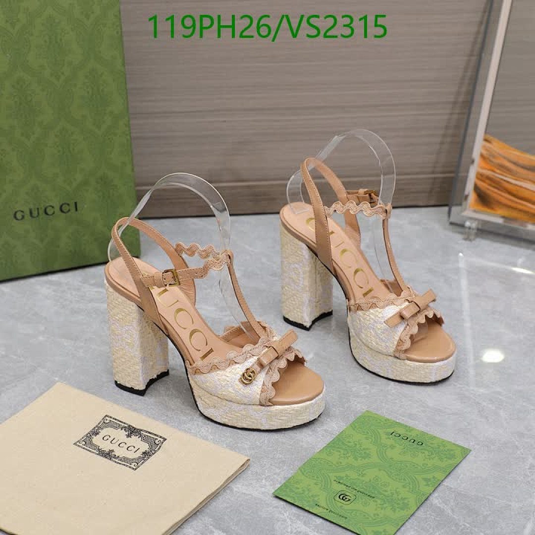 Gucci-Women Shoes Code: VS2315 $: 119USD
