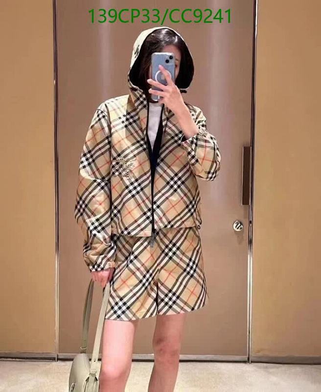 Burberry-Clothing Code: CC9241 $: 139USD