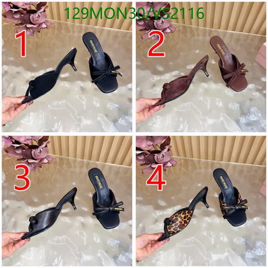 Miu Miu-Women Shoes Code: VS2116 $: 129USD