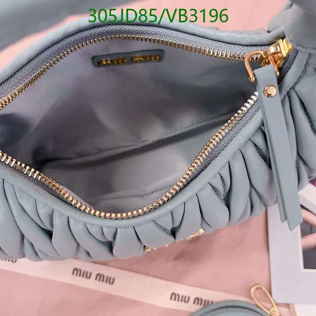 Miu Miu-Bag-Mirror Quality Code: VB3196 $: 305USD