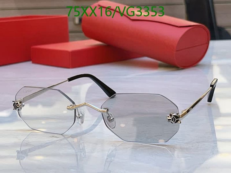 Cartier-Glasses Code: VG3353 $: 75USD