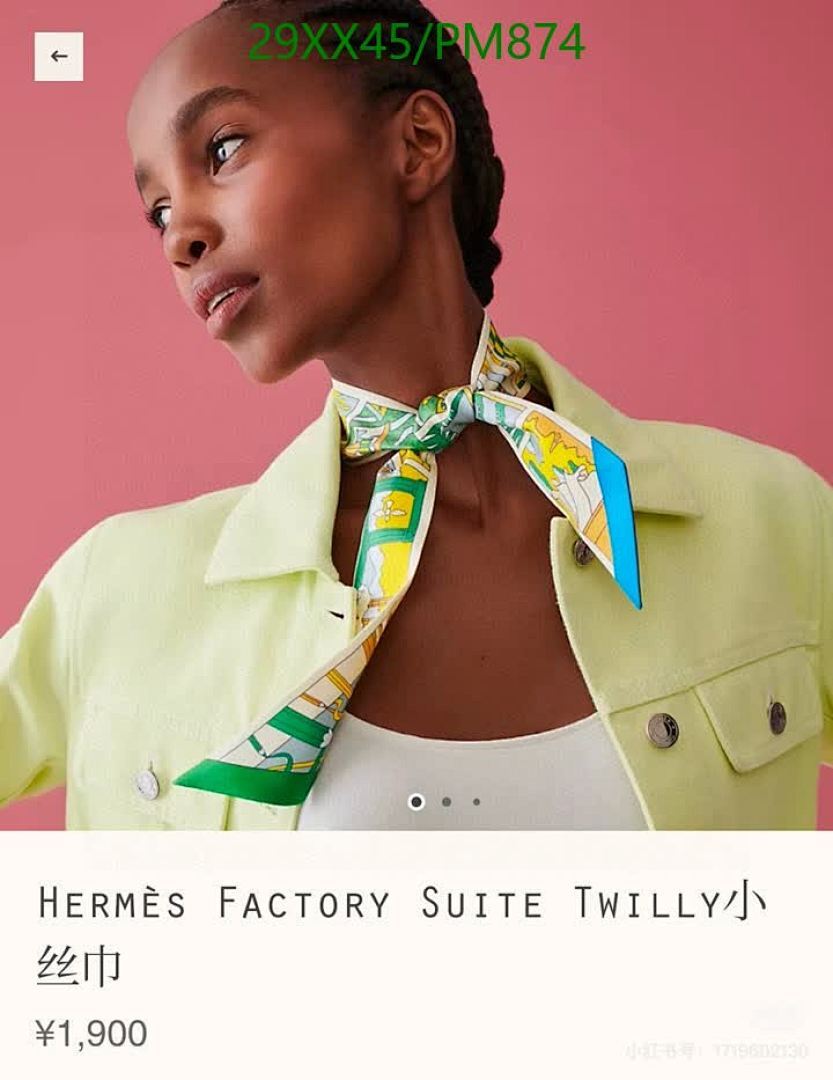 Hermes-Scarf Code: PM874 $: 29USD