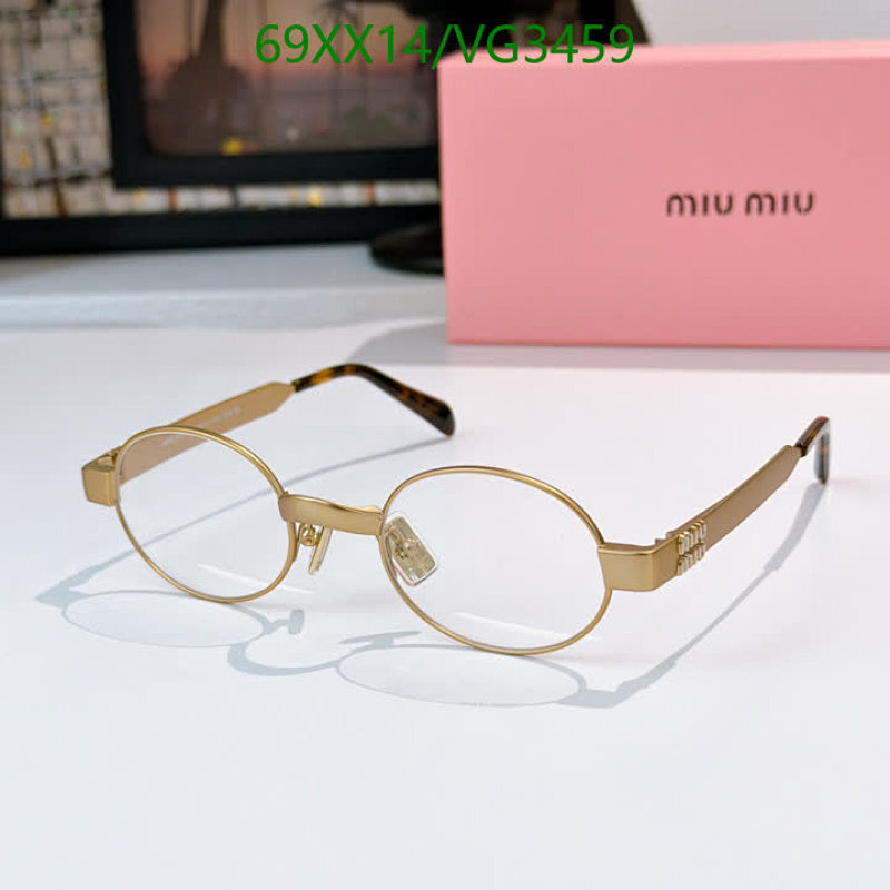 Miu Miu-Glasses Code: VG3459 $: 69USD