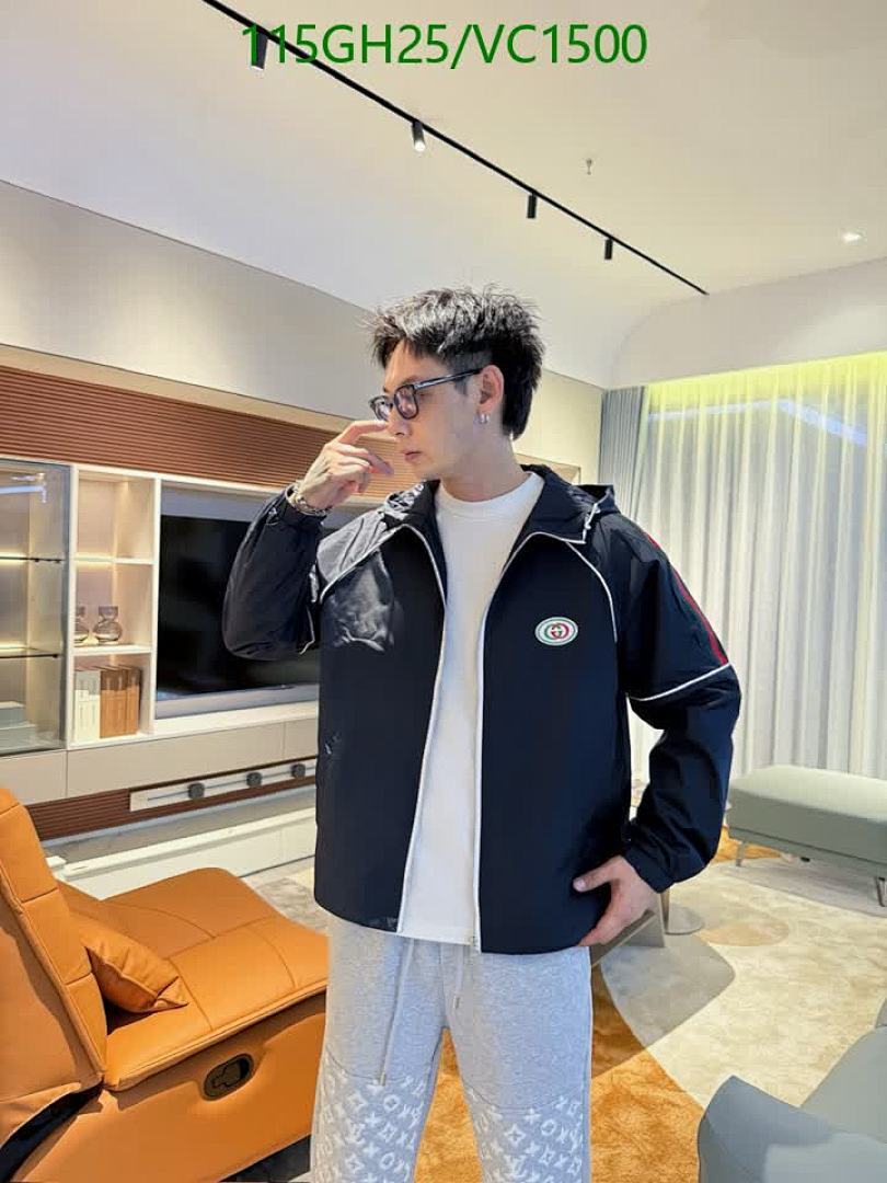 Gucci-Clothing Code: VC1500 $: 115USD