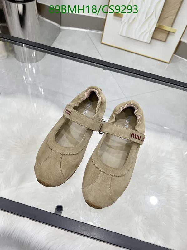 Miu Miu-Women Shoes Code: CS9293 $: 89USD