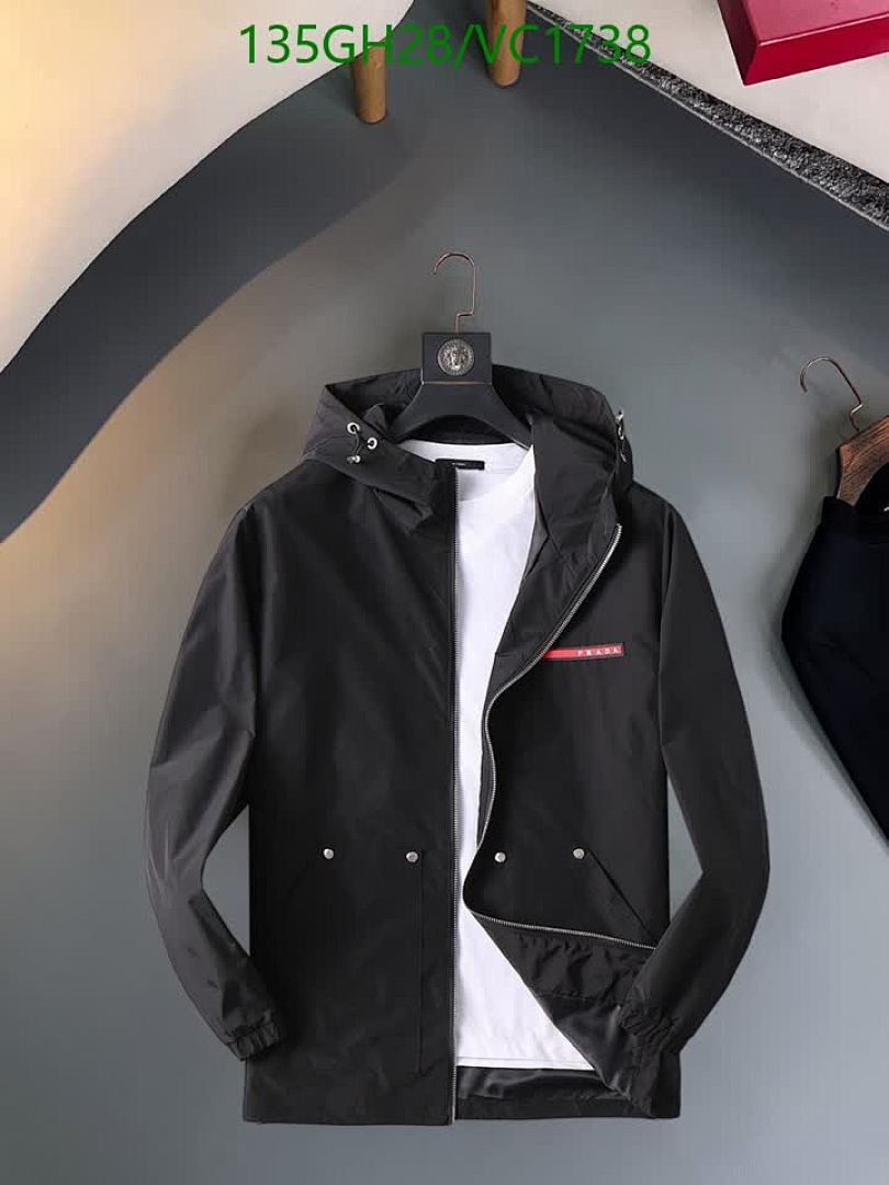 Prada-Clothing Code: VC1738 $: 135USD