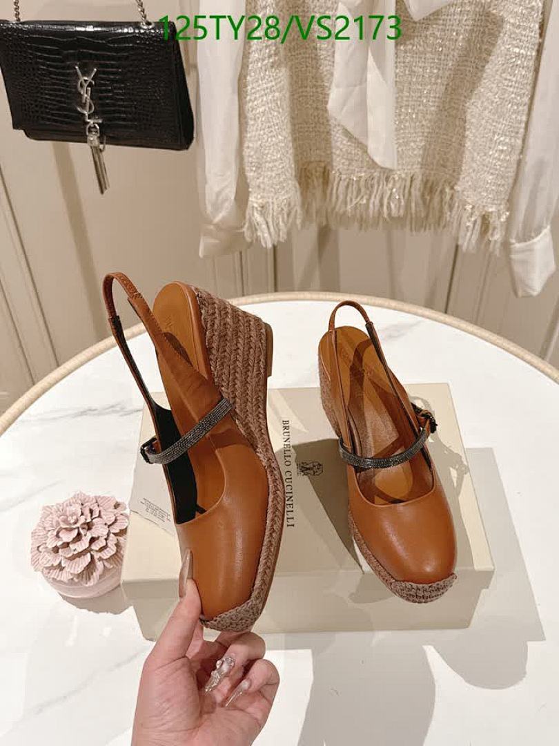 Brunello Cucinelli-Women Shoes Code: VS2173 $: 125USD