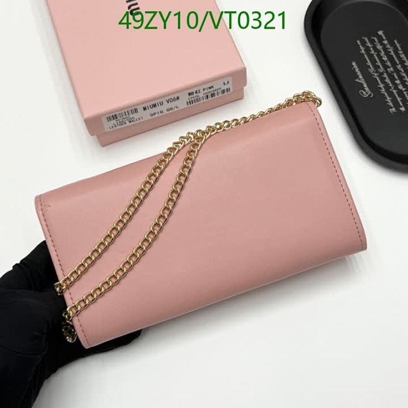 Miu Miu-Wallet-4A Quality Code: VT0321 $: 49USD
