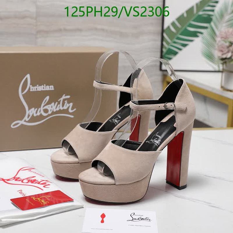 Christian Louboutin-Women Shoes Code: VS2306 $: 125USD