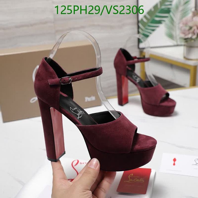 Christian Louboutin-Women Shoes Code: VS2306 $: 125USD