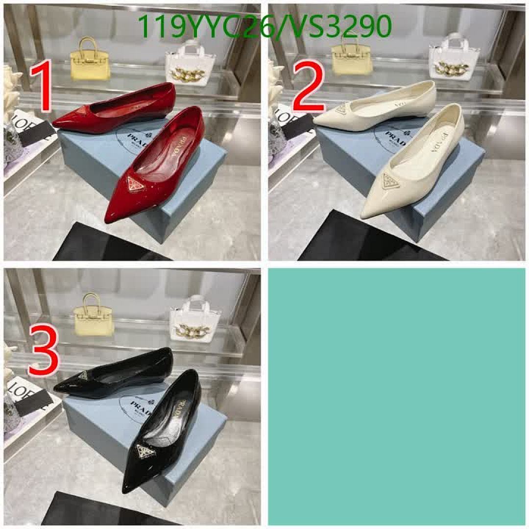 Prada-Women Shoes Code: VS3290 $: 119USD
