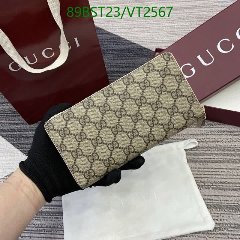 Gucci-Wallet Mirror Quality Code: VT2567 $: 89USD