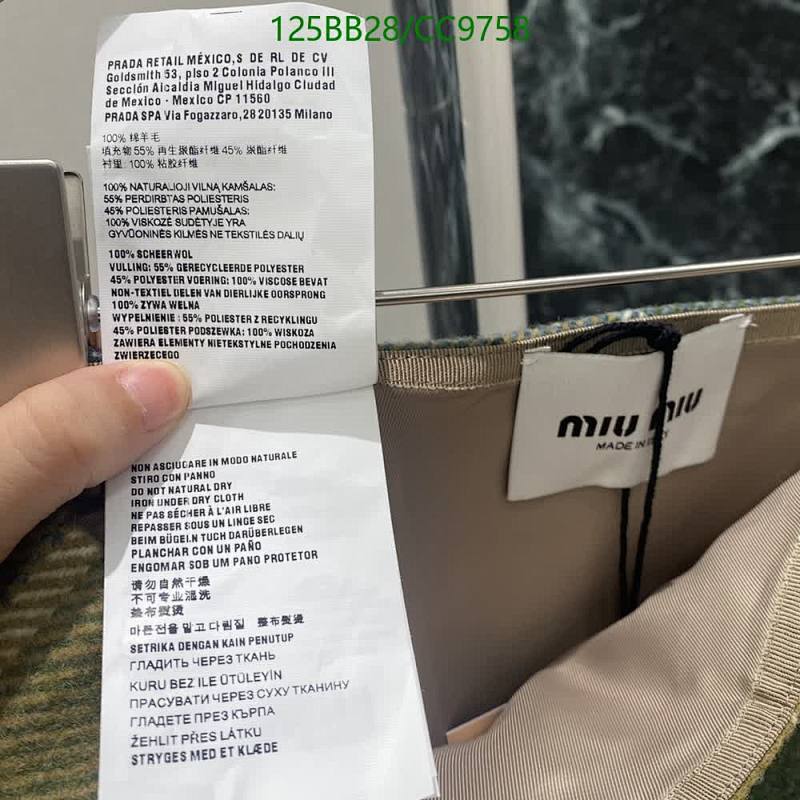 Miu Miu-Clothing Code: CC9758 $: 125USD
