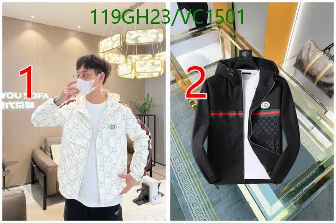 Gucci-Clothing Code: VC1501 $: 119USD