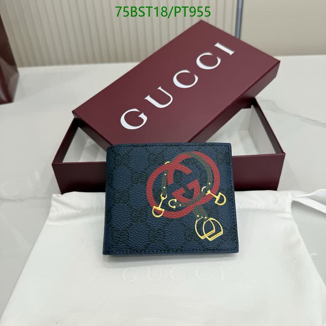 Gucci-Wallet Mirror Quality Code: PT955 $: 75USD