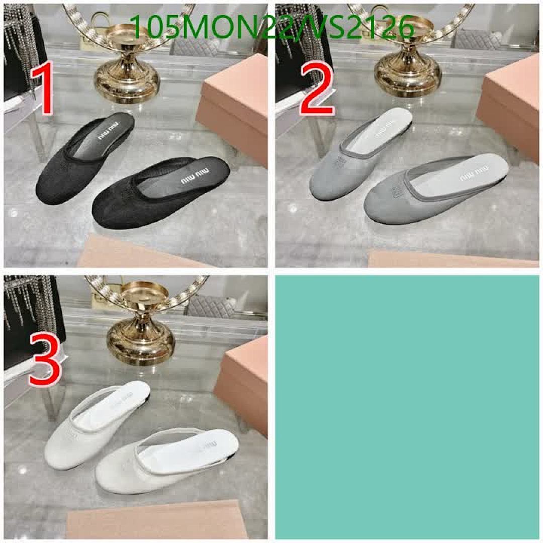 Miu Miu-Women Shoes Code: VS2126 $: 105USD