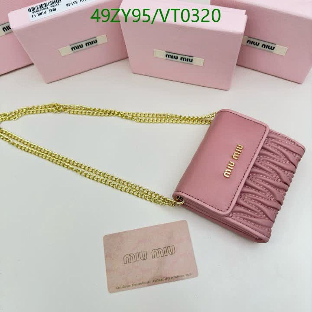 Miu Miu-Wallet-4A Quality Code: VT0320 $: 49USD