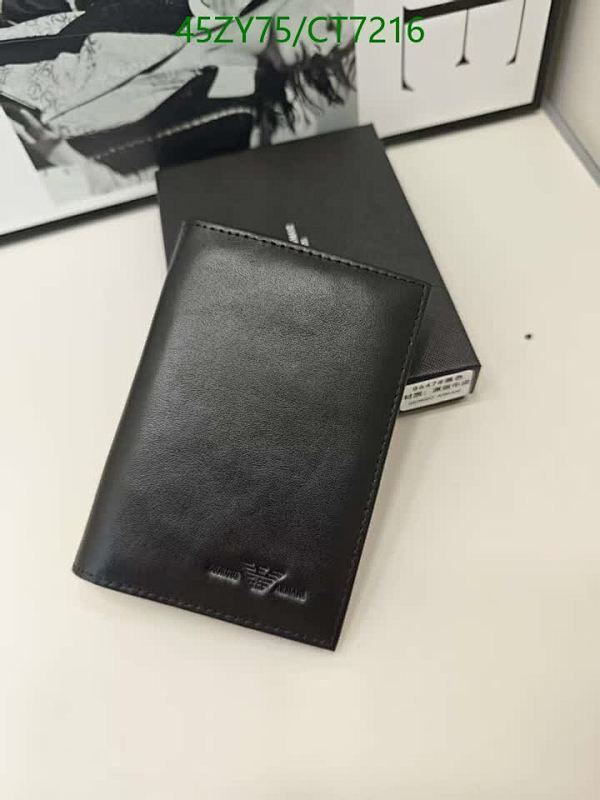 Armani-Wallet(4A) Code: CT7216 $: 45USD