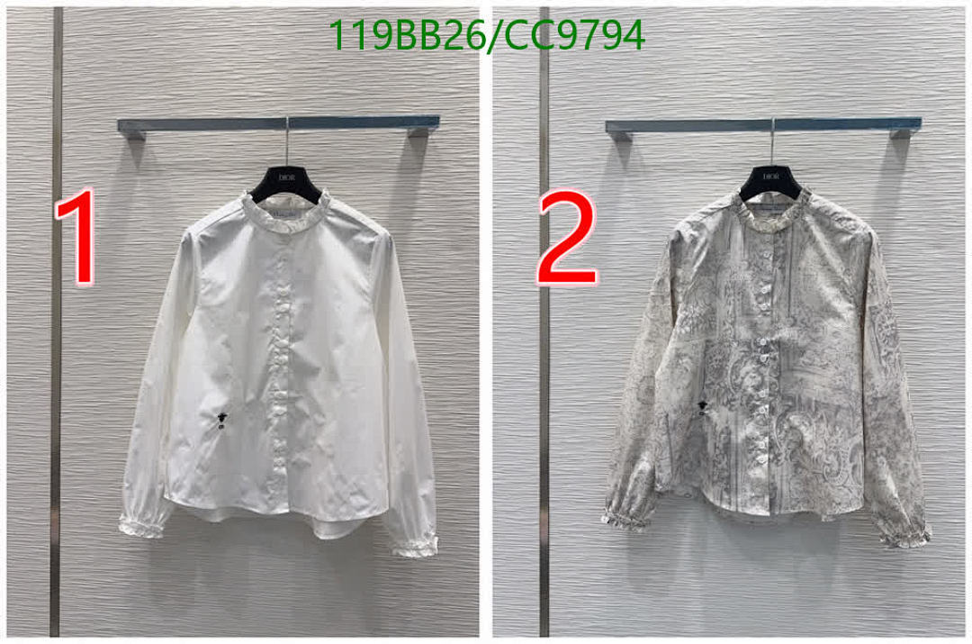 Dior-Clothing Code: CC9794 $: 119USD