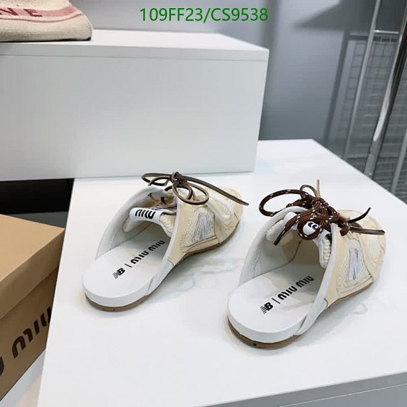 Miu Miu-Women Shoes Code: CS9538 $: 109USD